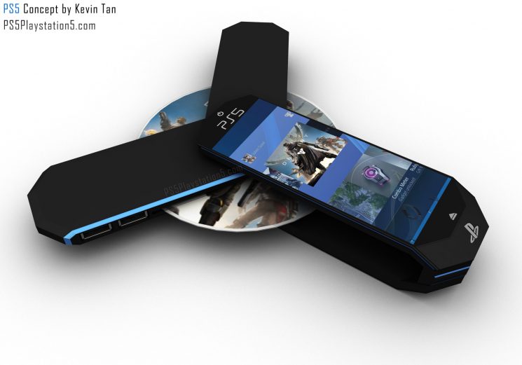 Playstation 5 Transformer portable de Kevin Tan -PS5 Design Concept (3)